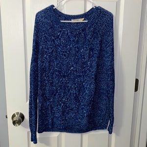 Faded Glory Multi-Blue Sweater Size Large